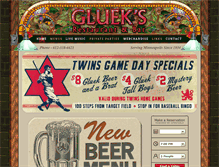 Tablet Screenshot of glueks.com